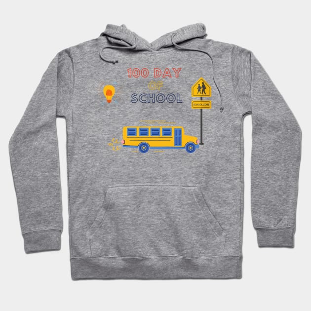 100th day of school Hoodie by KOTB